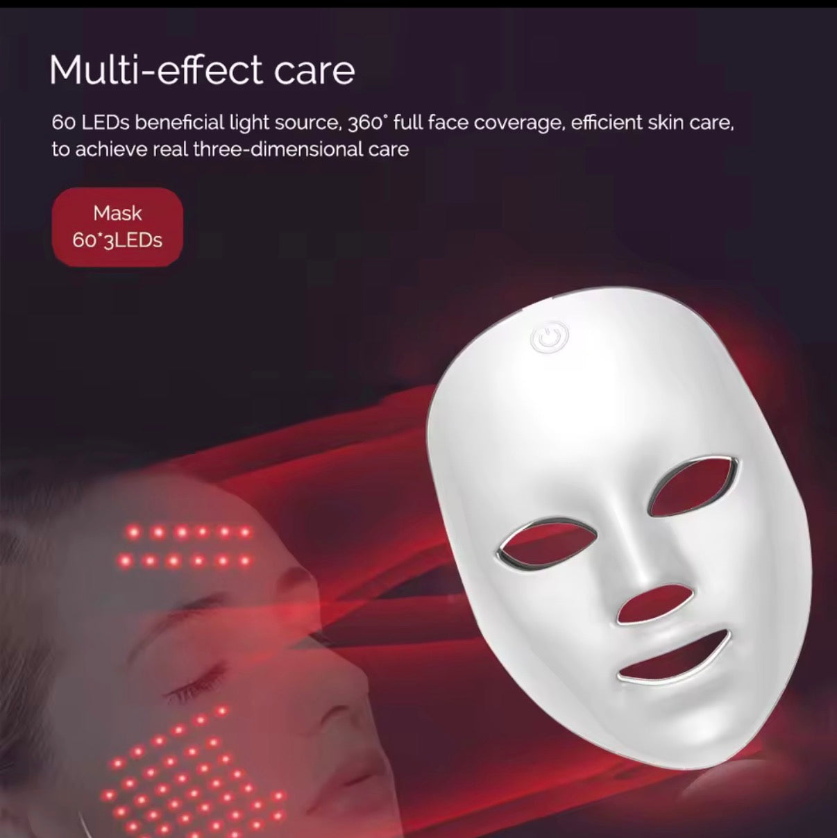 Wireless LED mask 7 color